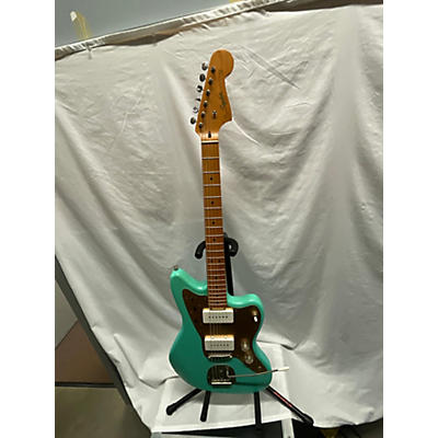 Squier Used 2022 Squier 40th Anniversary Vintage Jazzmaster Seafoam Green Solid Body Electric Guitar