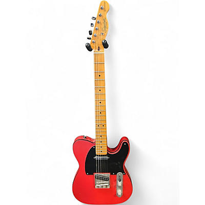 Used 2022 Squier  40th anniversary telecaster red Solid Body Electric Guitar