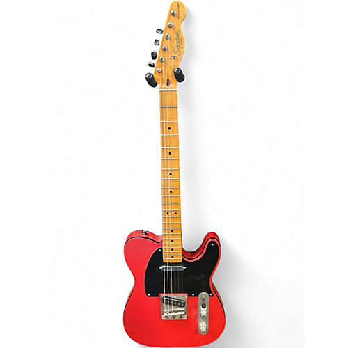 Used 2022 Squier  40th anniversary telecaster red Solid Body Electric Guitar red