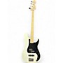 Used 2022 Squier Affinity Precision Bass Olympic White Electric Bass Guitar Olympic White