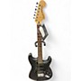 Used 2022 Squier Affinity Stratocaster Black Solid Body Electric Guitar Black