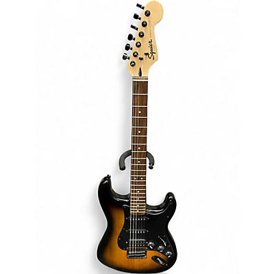 Used 2022 Squier Bullet Stratocaster HT HSS 2 Color Sunburst Solid Body Electric Guitar