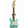Used 2022 Squier Bullet Stratocaster Hardtail Seafoam Green Solid Body Electric Guitar Seafoam Green