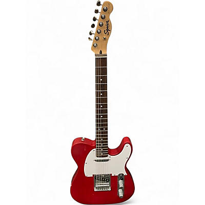 Used 2022 Squier Bullet Telecaster RED SPARKLE Solid Body Electric Guitar