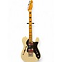Used 2022 Squier Classic Vibe 70s Thinline Telecaster Olympic White Hollow Body Electric Guitar Olympic White