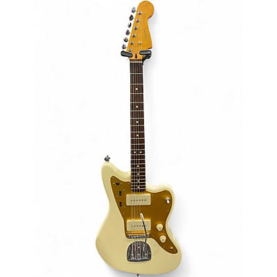 Used 2022 Squier J Mascis Jazzmaster Olympic White Solid Body Electric Guitar