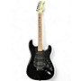 Used Squier Used 2022 Squier Stratocaster HSS Metallic Black Solid Body Electric Guitar Metallic Black