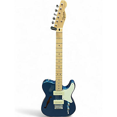 Used 2022 Squire paranormal cabronita thinline blue  Solid Body Electric Guitar