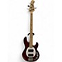 Used 2022 Sterling by Music Man StingRay RAY4HH Candy Apple Red Electric Bass Guitar Candy Apple Red