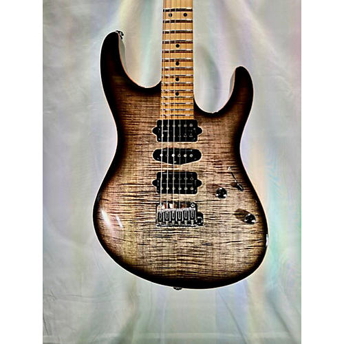 Suhr Used 2022 Suhr Modern Plus Trans Charcoal Burst Solid Body Electric Guitar Trans Charcoal Burst