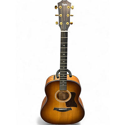 Used 2022 Taylor 117e Sunset Blvd Sunset Burst Acoustic Guitar