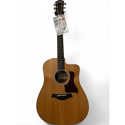 Taylor Used 2022 Taylor 210CE Natural Acoustic Electric Guitar Natural