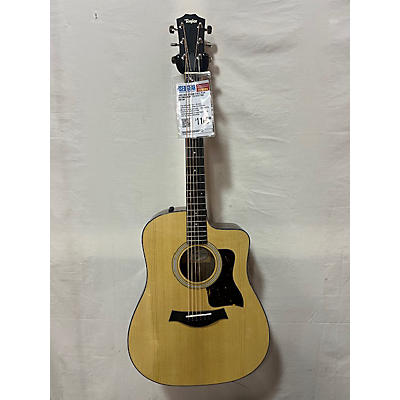 Taylor Used 2022 Taylor 210CE Plus Natural Acoustic Electric Guitar