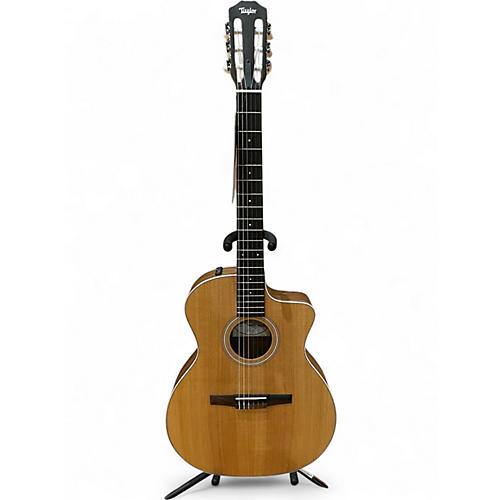 Used 2022 Taylor 214CE Natural Acoustic Electric Guitar Natural