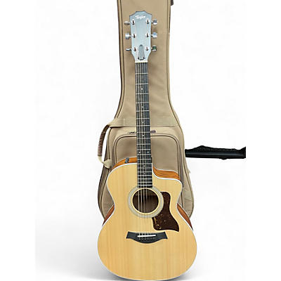Used 2022 Taylor 214CE Natural Acoustic Electric Guitar