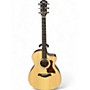 Used 2022 Taylor 214CE PLUS Natural Acoustic Electric Guitar Natural