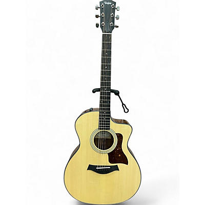 Used 2022 Taylor 214ce Plus Natural Acoustic Guitar