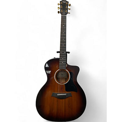 Taylor Used 2022 Taylor 224CEKDLX 2 Tone Sunburst Acoustic Electric Guitar