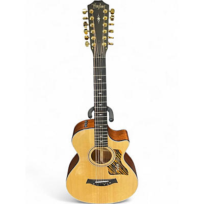 Used 2022 Taylor 352ce Natural 12 String Acoustic Electric Guitar