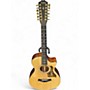 Used 2022 Taylor 352ce Natural 12 String Acoustic Electric Guitar Natural