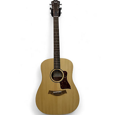 Used 2022 Taylor BBTE Big Baby Natural Acoustic Electric Guitar