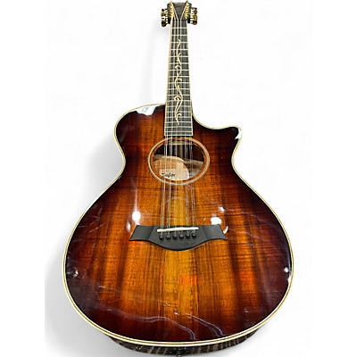 Used 2022 Taylor K32ce Sunburst 12 String Acoustic Electric Guitar