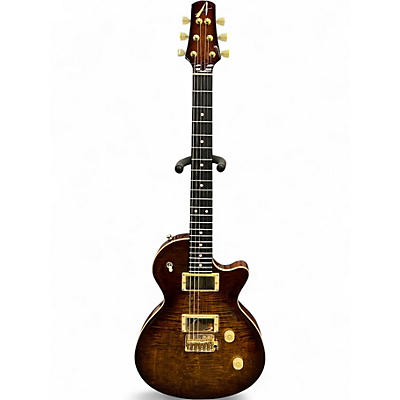 Used 2022 Tom Anderson BOBCAT Tiger Eye Solid Body Electric Guitar