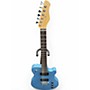 Used 2022 Ttg CHALLENGER Blue Solid Body Electric Guitar Blue