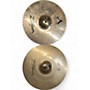 Used Zildjian Used 2022 Zildjian 14in A Custom Mastersound Hi Hat Pair Cymbal 33