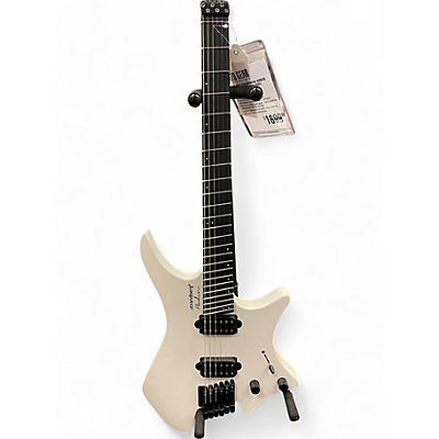 Used 2022 strandberg Boden Metal 6 White Solid Body Electric Guitar