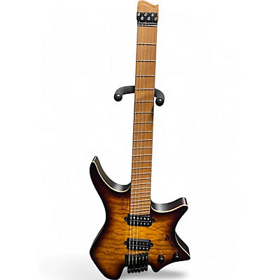 Used 2022 strandberg Boden Standard 6 Brown Sunburst Solid Body Electric Guitar