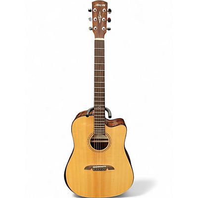 Used 2023 Alvarez AED90CE Artist Series Natural Acoustic Electric Guitar