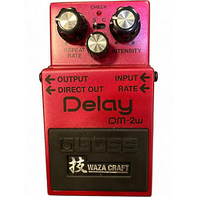 Used 2023 BOSS DM2W Delay Waza Craft Effect Pedal