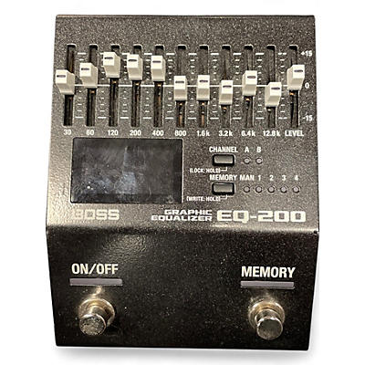 BOSS Used 2023 BOSS EQ200 Graphic Equalizer Pedal