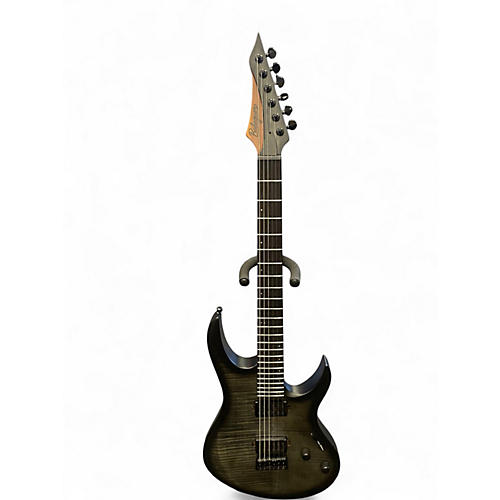 Used 2023 Balaguer Diablo Black Solid Body Electric Guitar Black