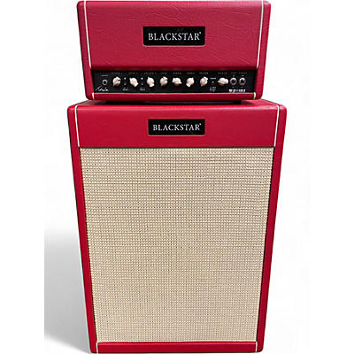 Used 2023 Blackstar St. James 50W 6L6H Head & Cab set Limited Edition Red Guitar Stack
