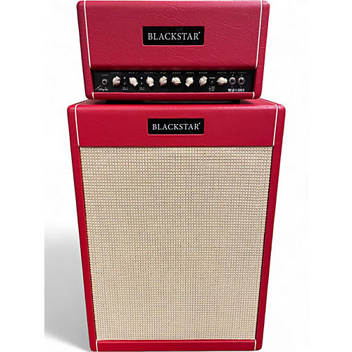 Used 2023 Blackstar St. James 50W 6L6H Head & Cab set Limited Edition Red Guitar Stack