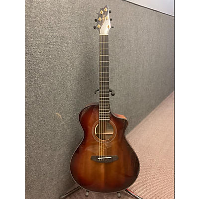 Breedlove Used 2023 Breedlove Oregon Concert Old Fashioned Ce Ltd Sunburst Acoustic Electric Guitar