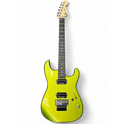 Used 2023 Charvel Pro-Mod San Dimas Style 1 HH FR E Lime Green Metallic Solid Body Electric Guitar