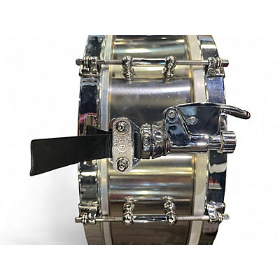 Used 2023 Dunnett 14X4.5 Stanton Moore Spirit Of New Orleans Snare Metallic Silver Drum