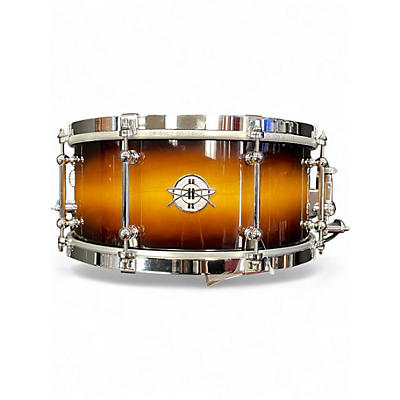 Used 2023 Dunnett 14X6 Classic MonoPly X Ambrosia Maple Brown Sunburst Drum