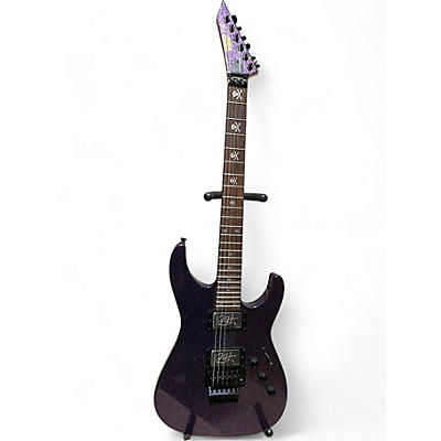 ESP Used 2023 ESP KH-II Purple Sparkle Solid Body Electric Guitar