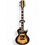 Used 2023 ESP LTD EC1000T DELUXE QUILTED Black Natural Burst Solid Body Electric Guitar Black Natural Burst