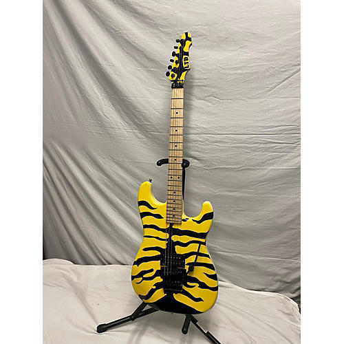 ESP Used 2023 ESP LTD GEORGE LYNCH -200MT YELLOW TIGER STRIPE Solid Body Electric Guitar YELLOW TIGER STRIPE