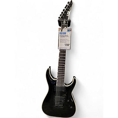 ESP Used 2023 ESP LTD MH1007 Black and White Solid Body Electric Guitar