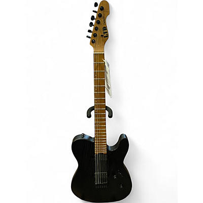 Used 2023 ESP LTD TE-1000 Black Solid Body Electric Guitar