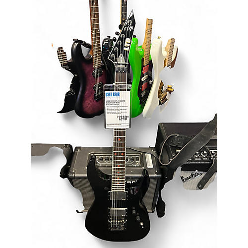 Used 2023 ESP jh600ctm Black Solid Body Electric Guitar Black