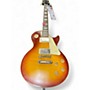 Used 2023 Epiphone 1959 Reissue Les Paul Standard Cherry Sunburst Solid Body Electric Guitar Cherry Sunburst