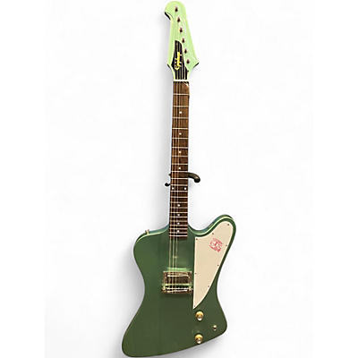 Used 2023 Epiphone 1963 Reissue Firebird 1 Inverness Green Solid Body Electric Guitar