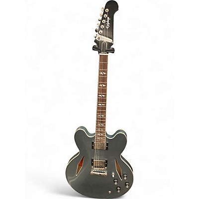 Used 2023 Epiphone DG-335 Pelham Blue Hollow Body Electric Guitar